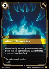 Riftbound Altar of Memories (169/302) Spiritforged NM FOIL — live eBay listing