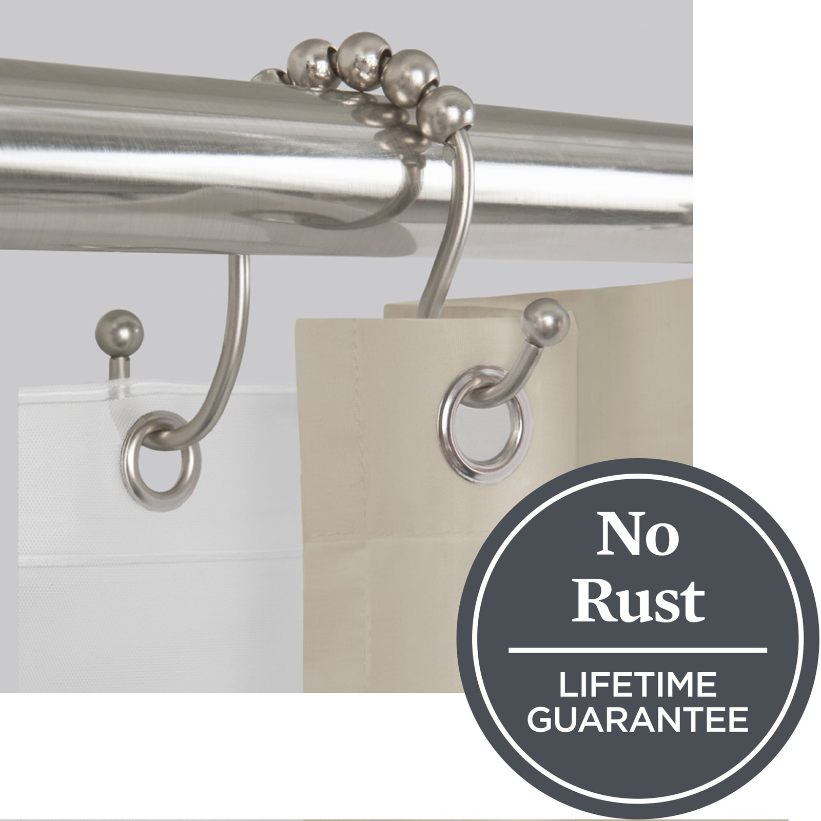 Rustproof Set Of 12 Easy Gliding