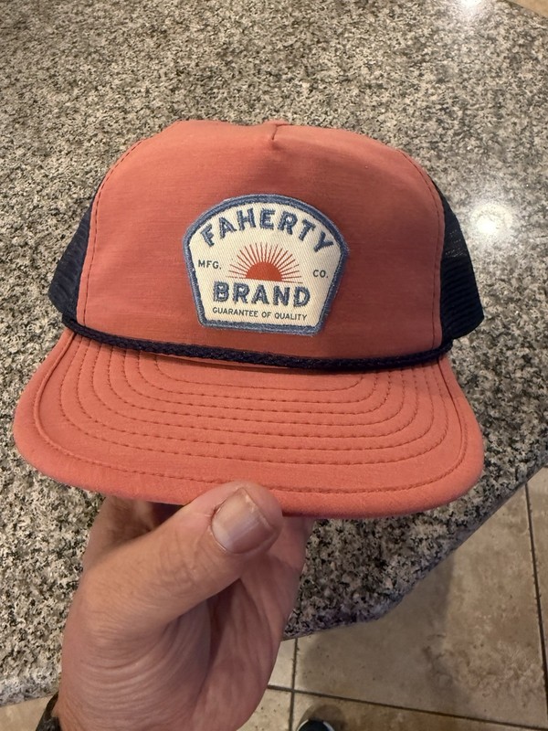 Faherty Brand SnapBack Hat New Without Tags