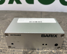 Barix 2012.8076 Instreamer Network IP Audio Encoder Grade C