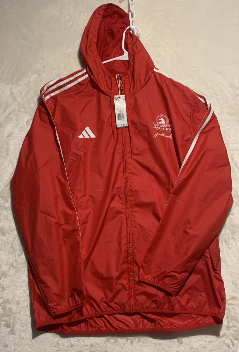 NEW Adidas Boston Marathon Medical Men's Size XL Full Zip Running