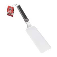 Expert Grill Griddle Spatula Stainless Steel Black & Gray Outdoor BBQ Accessory