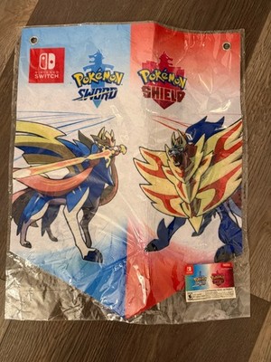 New Pokemon Sword And Shield Galar Region Map Banner Poster 18 x 14.5 Sealed
