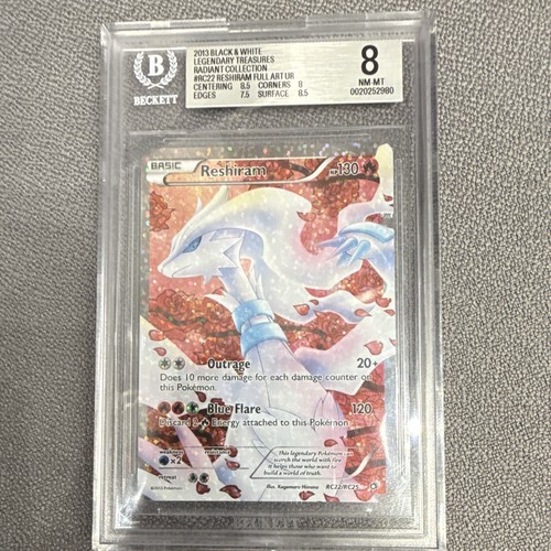 Reshiram graded BGS 8 for sale on eBay