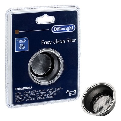 DeLonghi Easy Clean Filter 2 Tassen Original für EC680 EC685 EC820 ECP3121