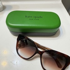 New Kate Spade New York SHAWNA S Tortoise Cat Eye Sunglasses Brown Gradient UV