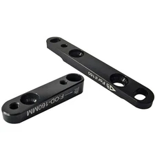 Disc Brake Adapter 140mm 160mm Aluminum Alloy Bicycle Black FM Calliper