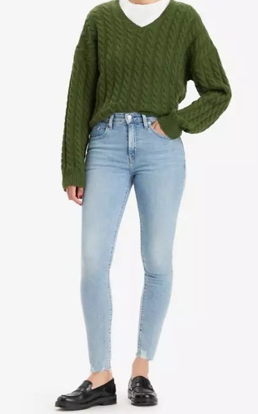 Levi's Damen Jeans 721 High Rise Skinny Jeans Hose, Blau, W31 L32-image