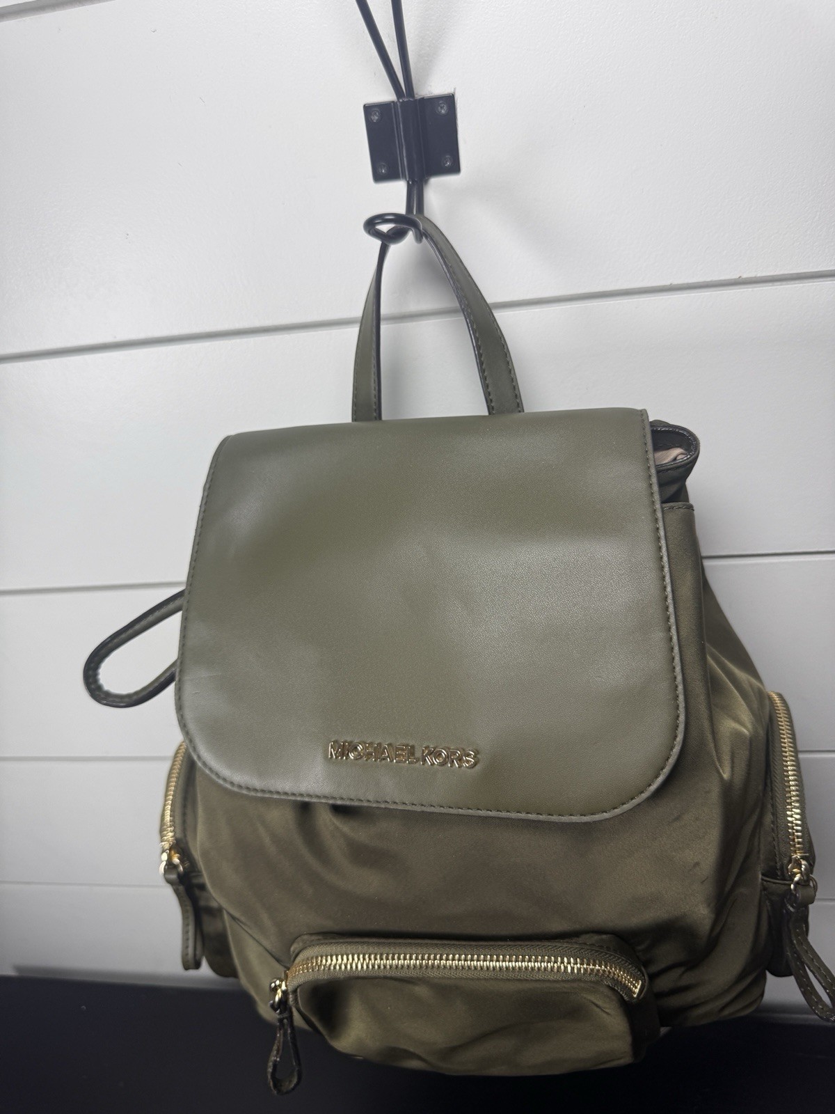 Michael Kors  Abbey Cargo Drawstring Backpack Bag… - image 4