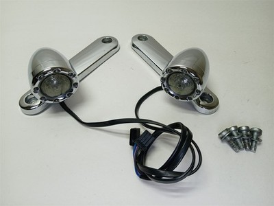 Harley-Davidson 2009 Street Glide Custom Dynamics Front Turn Signals LED 