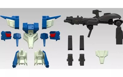 ZZ Gundam Mini Figur Teile 6.EX Mobility Joint Gundam Vol.10