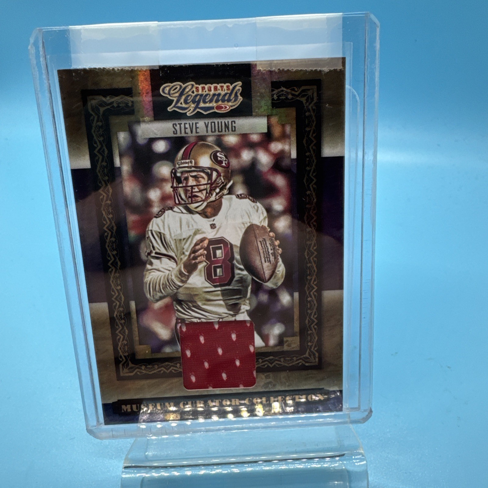 2008 Donruss Americana Sports Legends Curator Collection Materials Steve Young