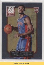 2013-14 Panini Elite 123/999 Tony Mitchell #215 READ d8g