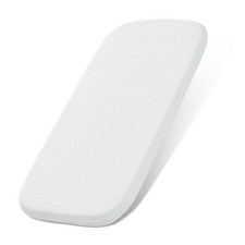 Baby Bassinet Mattress Pad, 32" x 18" Dual Sided Comfort Memory Foam Mattress...