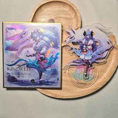 Spirit Blossom Yone Yasuo Kindred Lillia Vayne Riven Cassiopeia Card Standee LOL