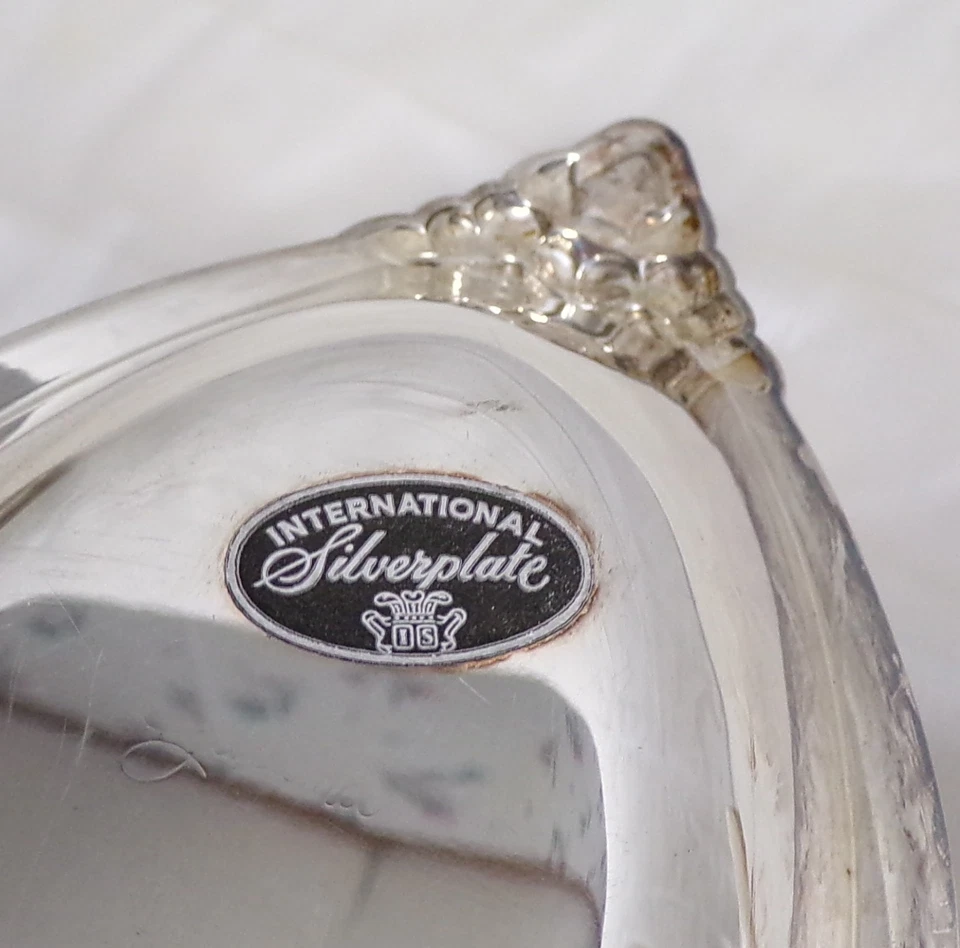 Vintage International Silverplate Bon Bon / Relish / Bread Roll Dish – 8.5” x 4” - Image 3 of 4