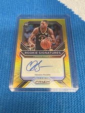 2020 Select Cassius Stanley Gold Prizm Rated Rookie RC Auto #/10 Indiana Pacers