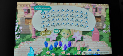 Nintendo Animal Crossing: New Horizons  400 Meilentickets In-Game Item Switch ️