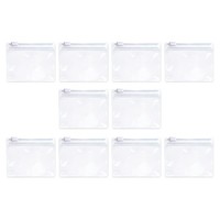 10Pcs Eva Zippered Bags For Storing Vitamins And Pills Storage Pouches