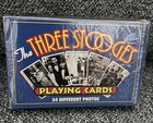 VINTAGE 1999 The Three Stooges Playing Cards - 54 Different Photos - New Sealed — photo 2