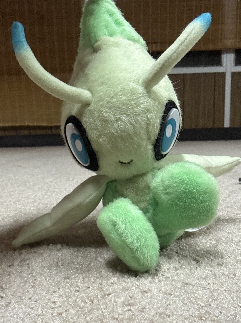 HTF 2001 TOMY Celebi Plush Stuffed Toy super cute Japan excl. | eBay