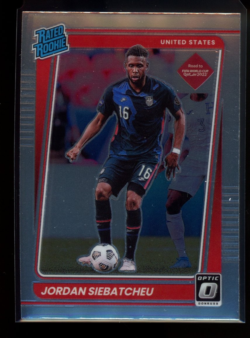 2021-22 Panini Donruss Soccer #194 Jordan Siebatcheu Optic