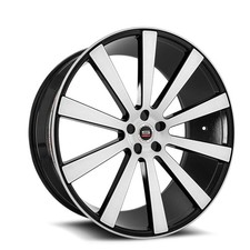20x10.5 Spec-1 Spl-002 Gloss Black Brushed Wheels Blank 20mm Set Of 4