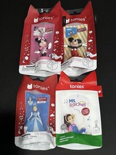 Lot Of 4 Tonies. Brand New. Mickey, Minnie, Cinderella And Ms Rachel