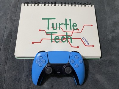 Sony DualSense (PS5) Controller GINFULL TMR Thumbstick Upgrade(Anti-Drift)-Blue