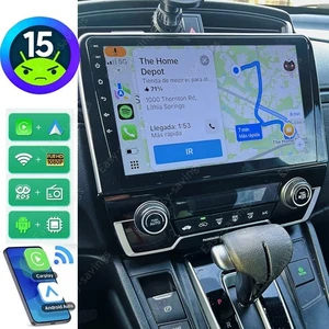 Pour Honda CRV 2017-2021 Voiture Radio Stereo Apple Carplay Android 15.0 GPS Naviguez 32G