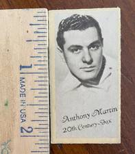 Anthony Martin 20ème siècle Fox Card années 1940 G C Murphy Fortune distributeur automatique sans pairs