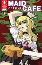 Maid Cafe #1 Cover B Remy Eisu Mokhtar Bagged With Trading Card Variant (Mature)