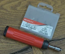 Shaviv Vargus Hand-Held Deburring Tool with Pack of 4 HSS Blades