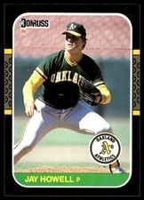 Jay Howell 1987 Donruss #503 Athletics MLB READ FREE SHIPPING AutographDen