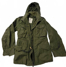 Vintage 1974 US Army Vietnam War M-65 Field Jacket Size X-Small Regular