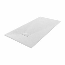 SMC White Black Anthracite Shower Tray for Shower Enclosure Slate Stone Effect