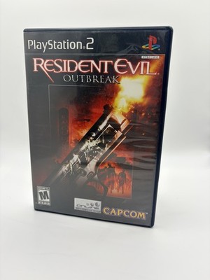 Resident Evil: Outbreak (Sony PlayStation 2, 2004) CIB Complete Clean Tested