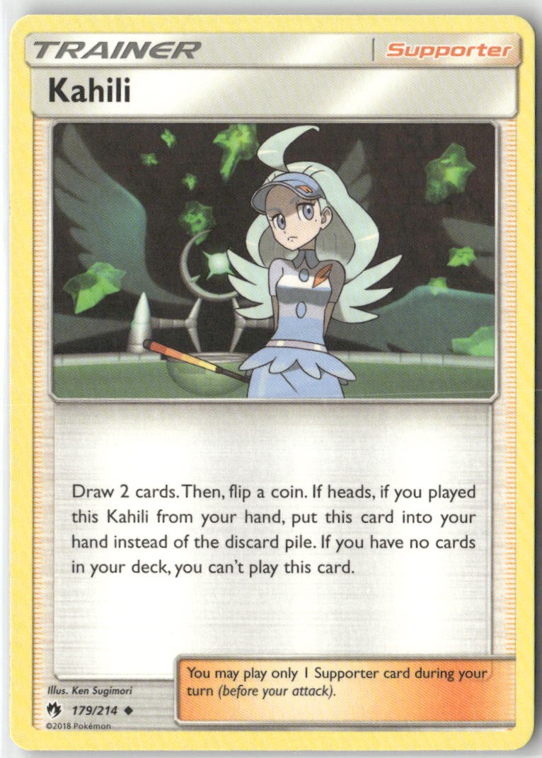 Kahili 179/214 Uncommon Lost Thunder Pokemon Near Mint