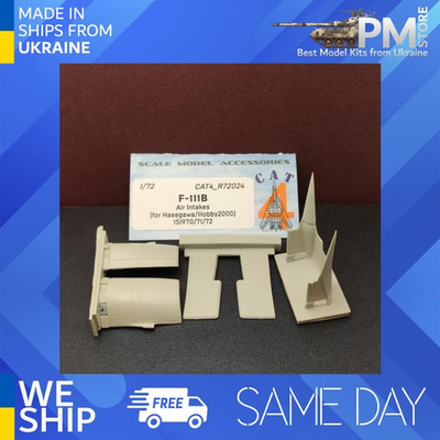 #ad CAT4 R72024 1 72 F 111B Air Intakes for Hasegawa Hobby 2000 151970 71 72 $21.99