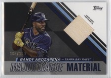 2024 Topps Series 1 Major League Material Black 90/199 Randy Arozarena 15sd
