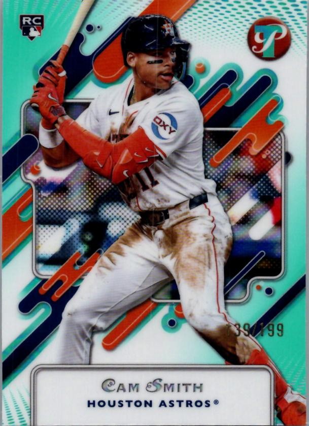 2025 Topps Pristine #219 Cam Smith Pristine Aqua Refractors #/199