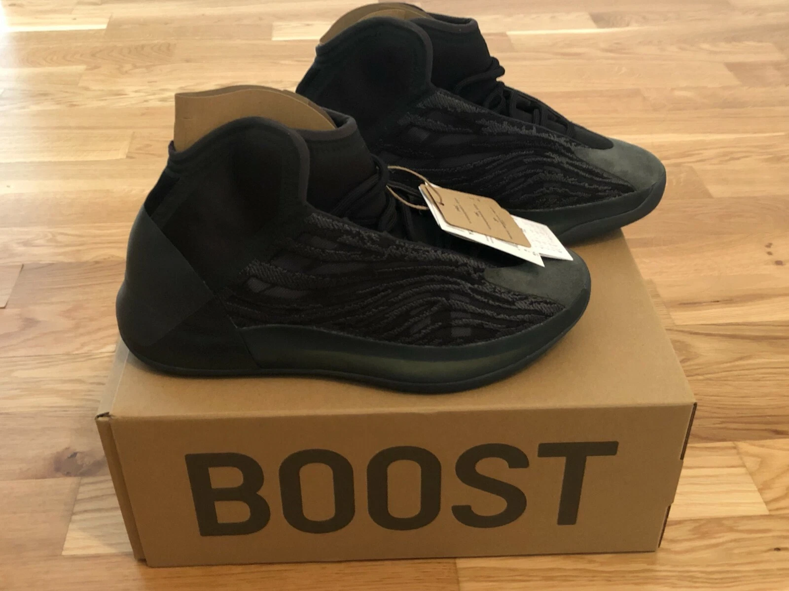 Nuove ORIGINALI Yeezy Adidas YZY QNTM Adult Onyx EU 42 EDIZIONE LIMITATA
