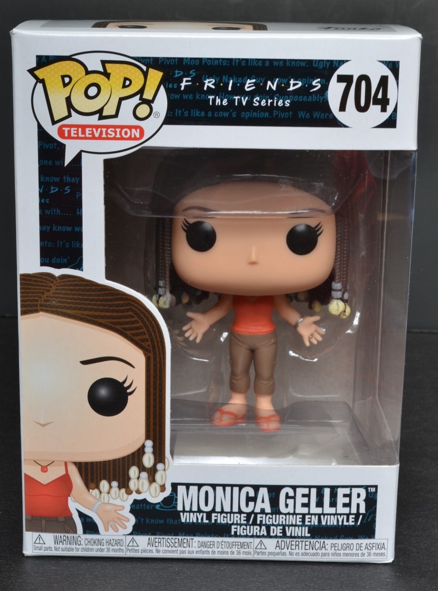 Funko Pop 'Television' MONICA GELLAR BRAIDS Vinyl Figure #704 New