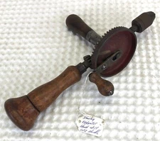 Vintage! Stanley Auger Egg Beater Hand Drill