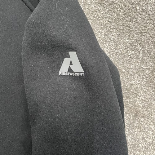 Eddie Bauer Sweater Adult Small Petite PS Black Full Zip First Ascent READ - Picture 3 of 11