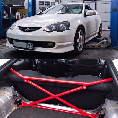 X Bar Rear Crossbar 02 06 Honda Integra Dc5 Acura Rsx Ebay