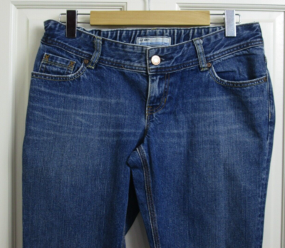 Old Navy Maternity Capri Jeans Womens Size S 33x23 Distressed