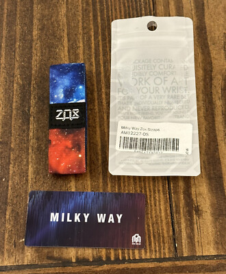 Zox Strap Reversible Wristband/ Bracelet - Milky Way - Silver - 7.25 in Sz. M?