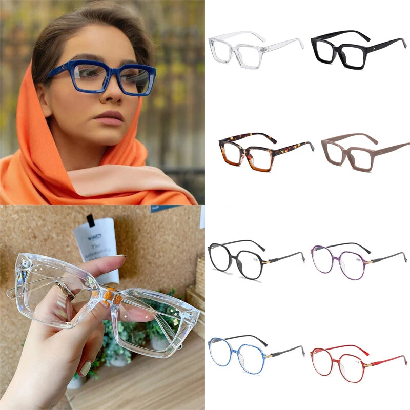Round hot sale glasses large