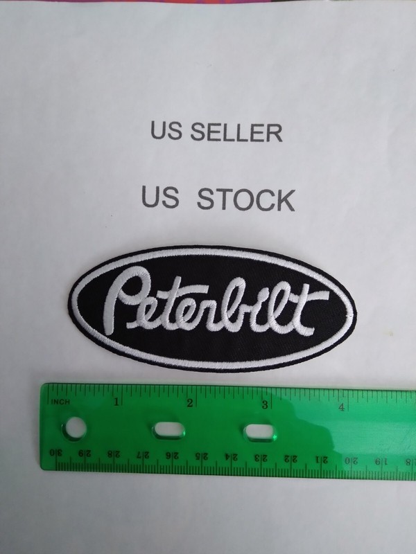 Peterbuilt Patch 4inch Iron  On Sew On